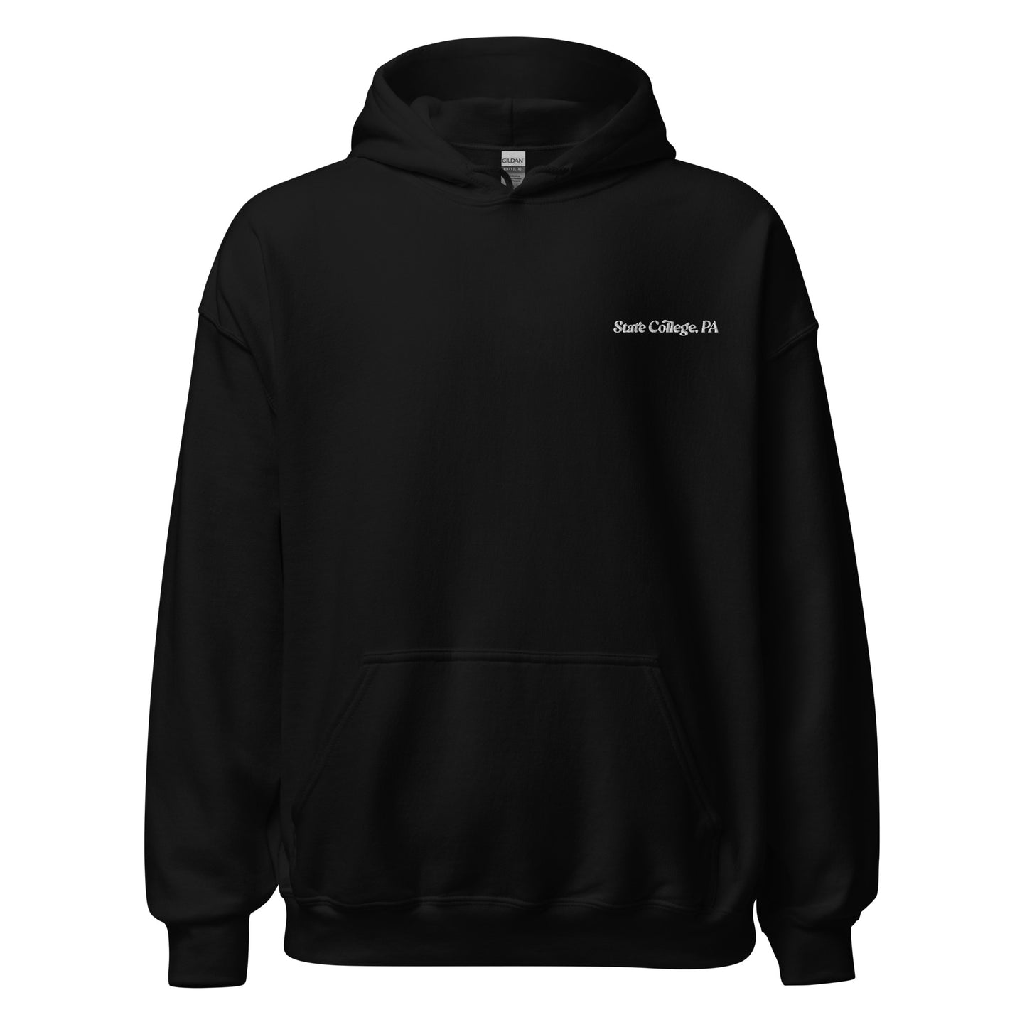 State College Embroidered Hoodie